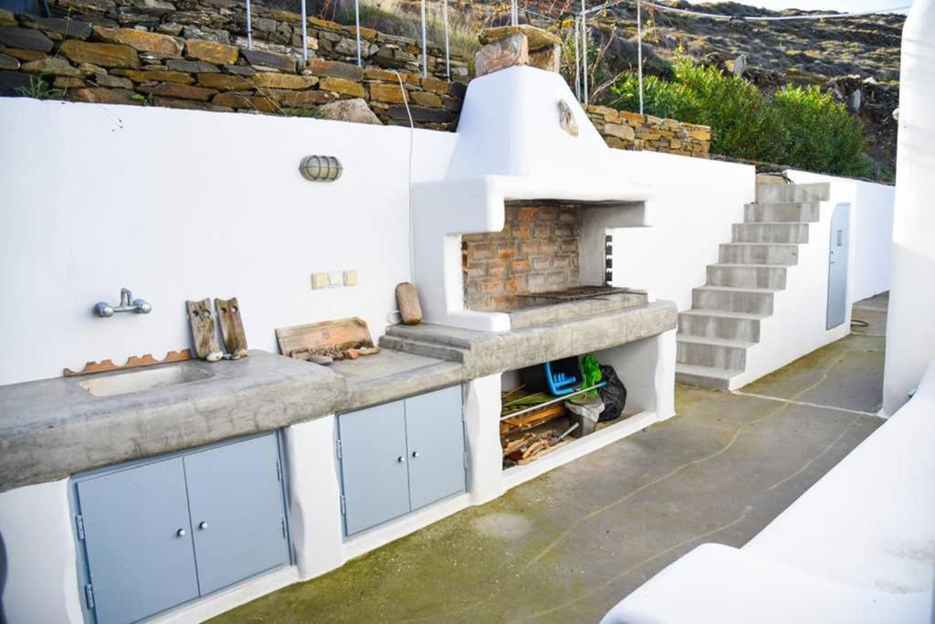 Villa Niloya Kythnos Loutrá Dış mekan fotoğraf